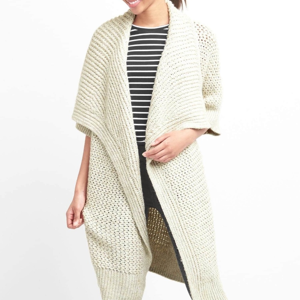 Gap Slouchy Open Knit Cardigan